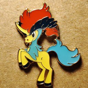 Keldeo Official Horse Pokemon Lapel Pin